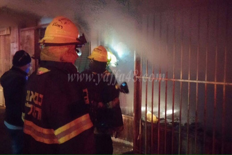  الرملة: إصابة خطرة بحريق داخل مبنى سكني بالمدينة